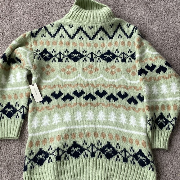 Anthropologie Mint Turtleneck Tunic Sweater - Picture 6 of 9